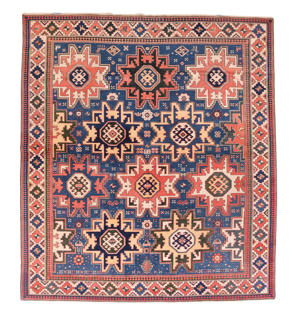 Russia Shirvan Caucasian Wool on wool 6'11''x7'11''