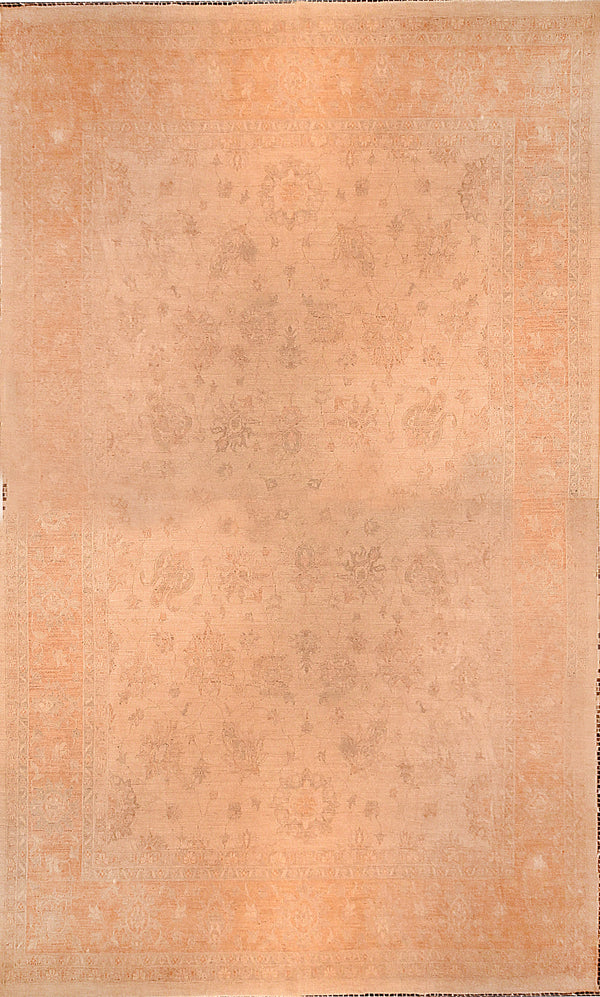 Semi Antique Turkish  Oushak Rug