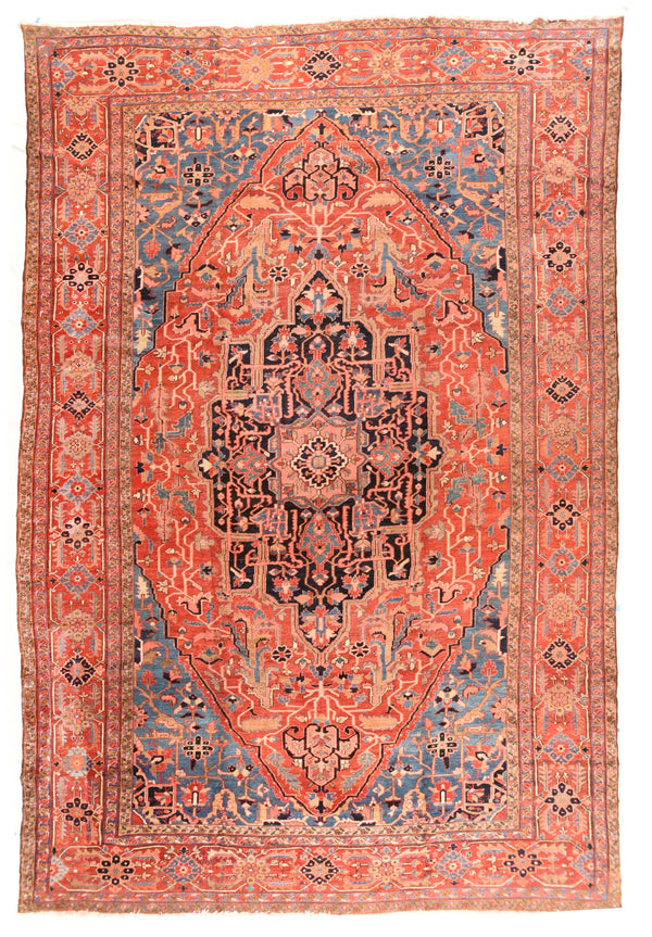 Iran Heriz Serapi Wool on Cotton 11'7''x18'5''