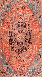 Antique Heriz Serapi Rug 11'7'' x 18'5''