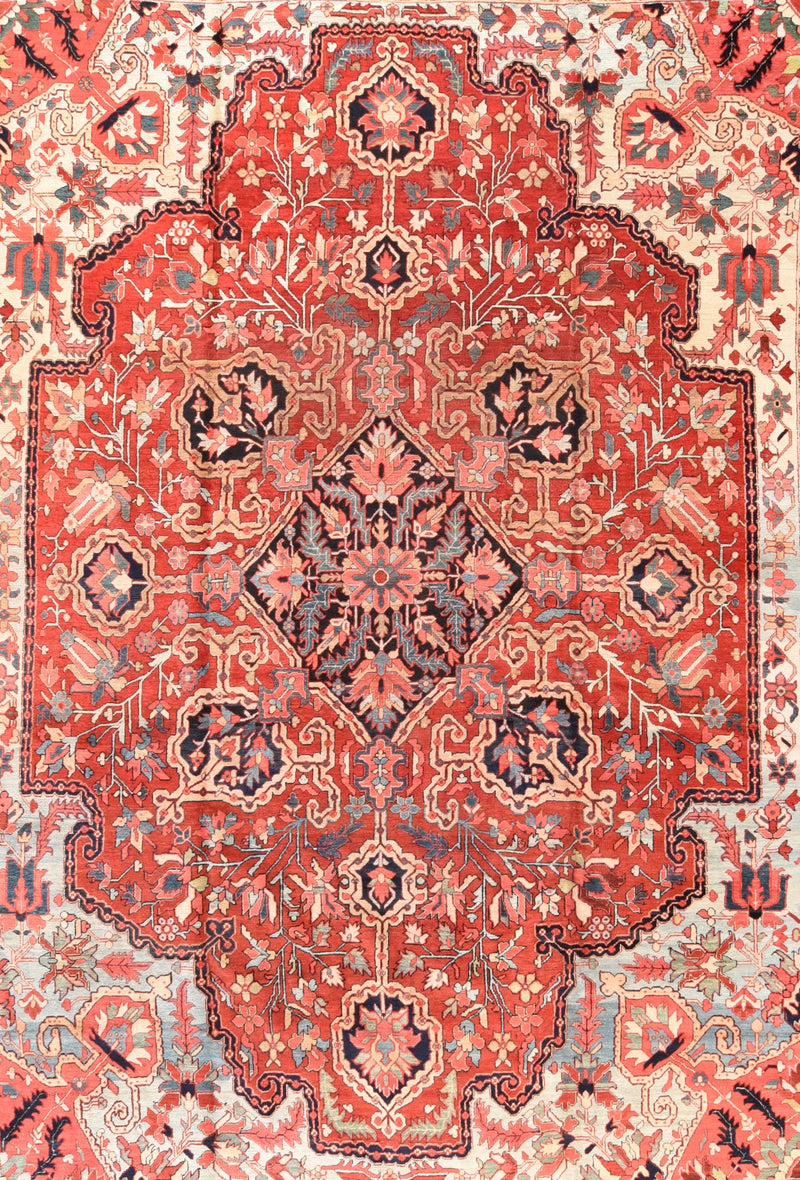 Antique Heriz Rug 11'8'' x 15'8''