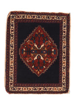 Iran Persian Afshar Wool on Cotton 1'7''x2'2''