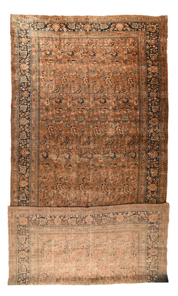 Antique Mashad Rug 11'0'' x 25'0''