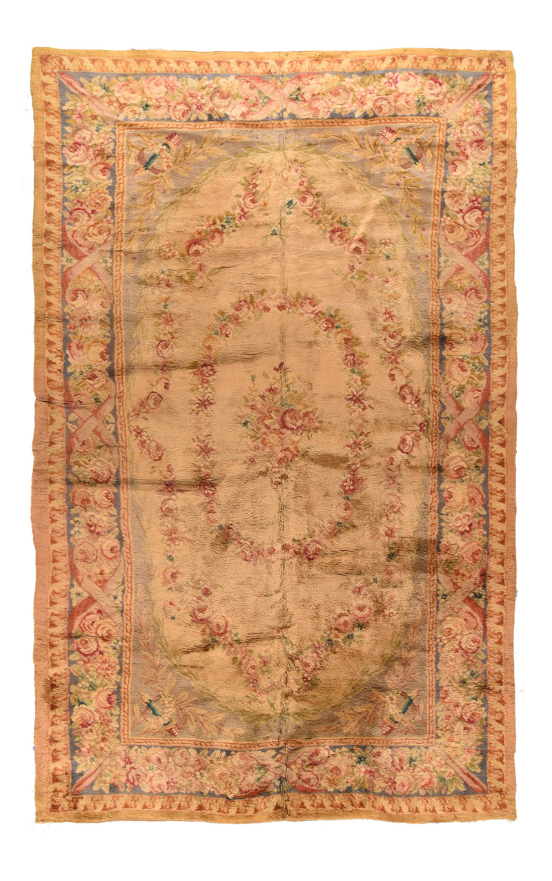 Antique Savonnerie Rug 9'9'' x 16'