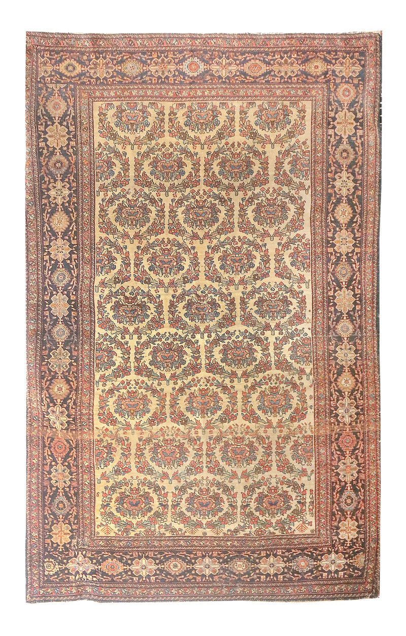 Antique Sarouk Rug 4'1'' x 6'6''
